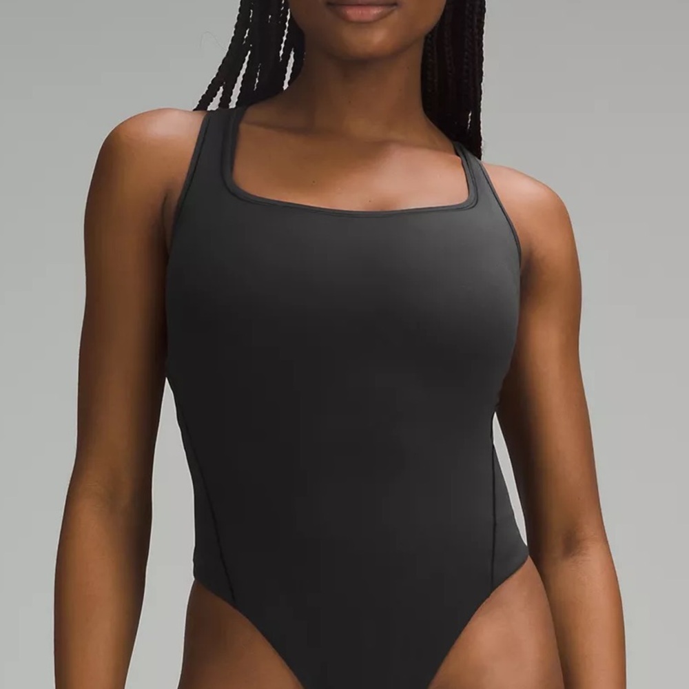 **SOLD** Lululemon Wundermost Ultra-Soft Nulu Square-Neck Sleeveless Bodysuit